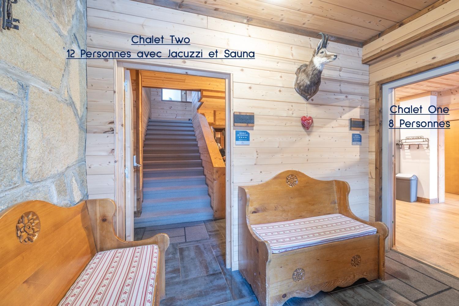Chalet Alpe D'Huez 1850-Sea And Mountain Pleasure Avec 2 Appartements- 1 Appartement 3 Chambres 8 Couchages - 3 Salles D'Eau Et 1 Appartement 5 Chambres 12 Couchages 5 Salles D'Eau - Jacuzzi Et Sauna -Pieds Des Pistes Et Centre Екстер'єр фото