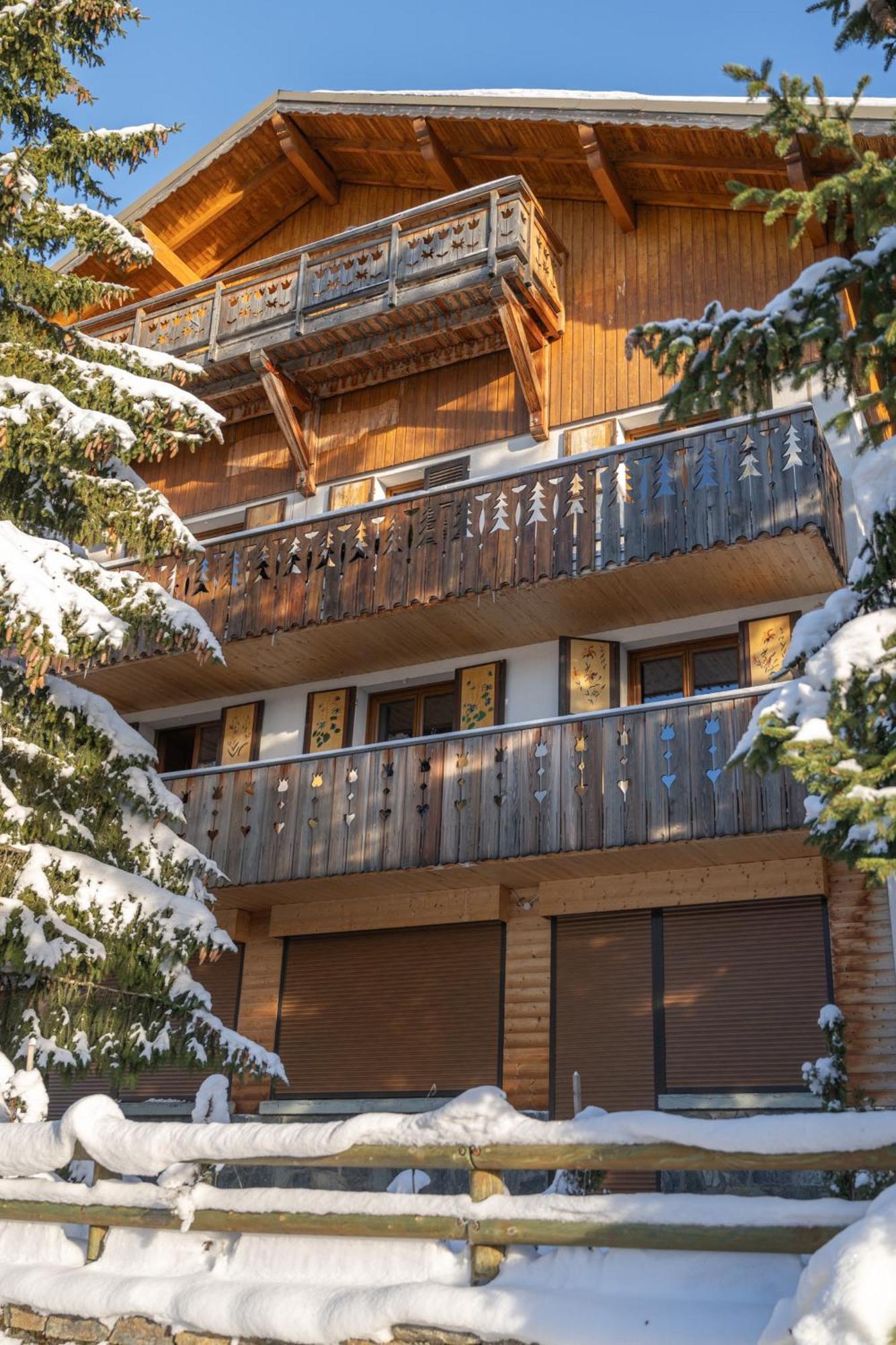 Chalet Alpe D'Huez 1850-Sea And Mountain Pleasure Avec 2 Appartements- 1 Appartement 3 Chambres 8 Couchages - 3 Salles D'Eau Et 1 Appartement 5 Chambres 12 Couchages 5 Salles D'Eau - Jacuzzi Et Sauna -Pieds Des Pistes Et Centre Екстер'єр фото